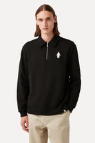 WWF Market-İmparator Penguen Polo Yaka Sweatshirt - Siyah-Sweatshirts & Hoodies-9-fleurdirect.live