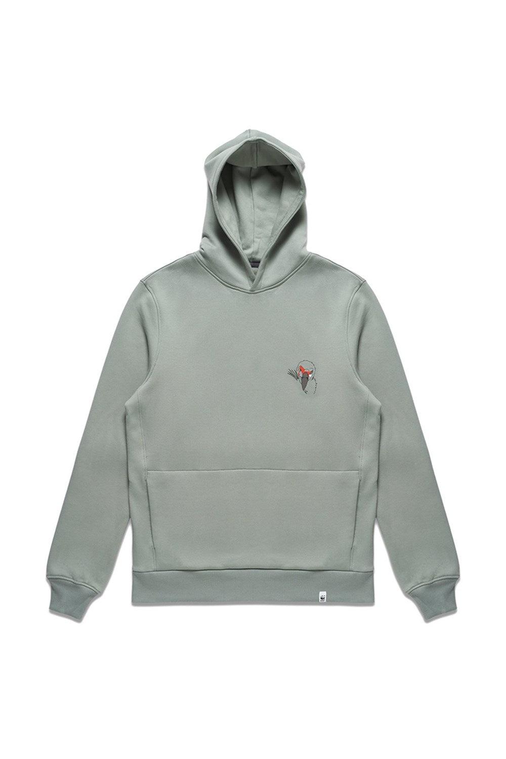 WWF Market-Kızıl Akbaba Hoodie - Pastel Gri-Sweatshirts & Hoodies-1-fleurdirect.live