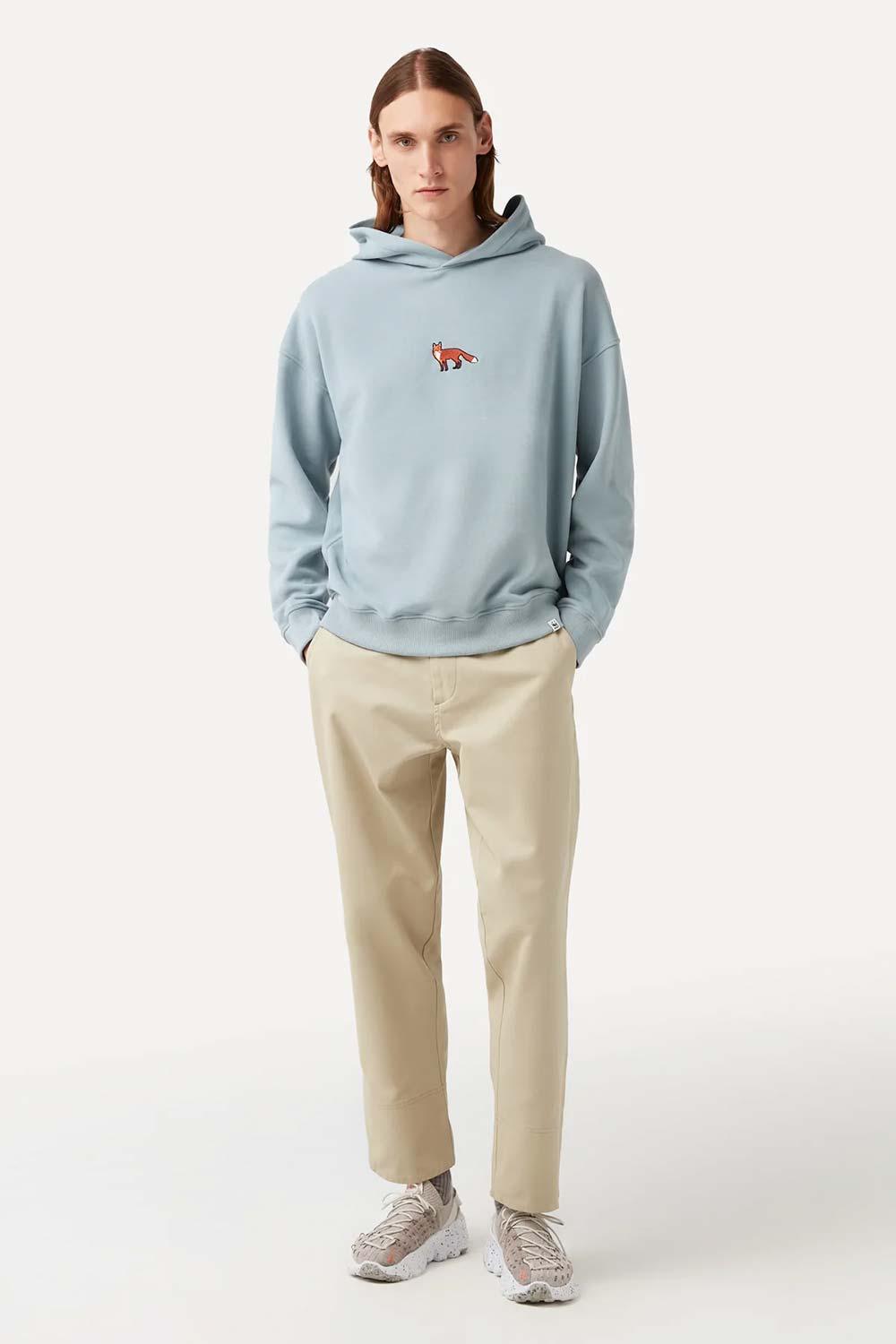 WWF Market-Kızıl Tilki Hoodie - Açık Mavi-Sweatshirts & Hoodies-8-fleurdirect.live