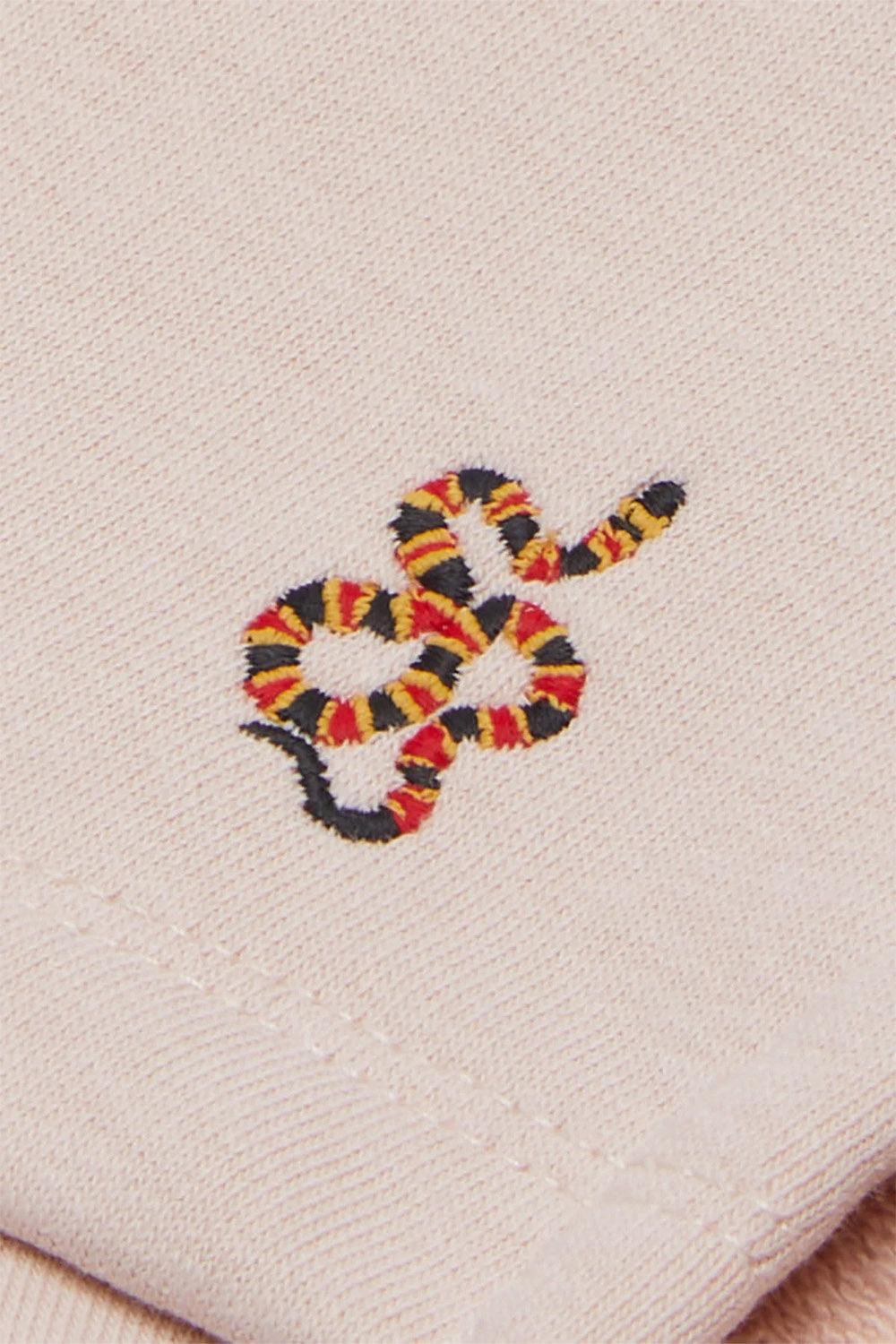 WWF Market-Mercan Yılanı Kadın Şort - Gül Kurusu-Şort-4-fleurdirect.live