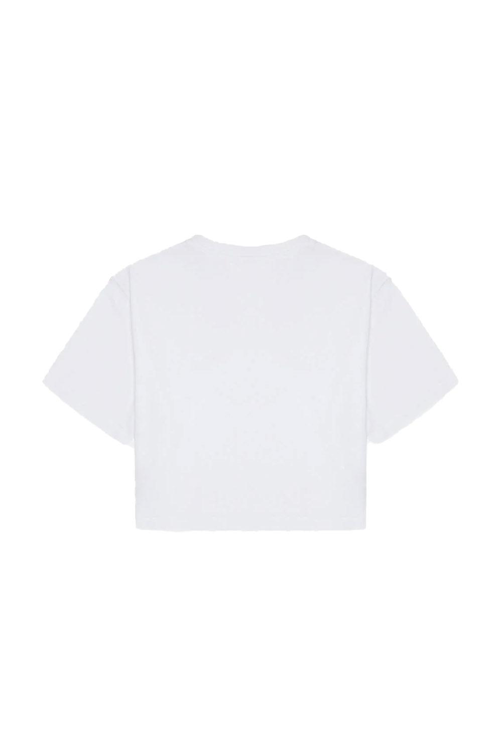 WWF Market-Monark Kelebeği Crop T-shirt - Beyaz-T-Shirts-5-fleurdirect.live
