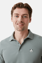 WWF Market-Panda Polo Yaka T-shirt - Gri-T-Shirts-3-fleurdirect.live