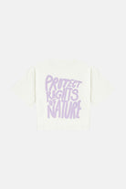WWF Market-Protect Rights Oversize Crop T-Shirt - Beyaz-T-Shirts-3-fleurdirect.live