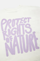 WWF Market-Protect Rights Oversize Crop T-Shirt - Beyaz-T-Shirts-4-fleurdirect.live