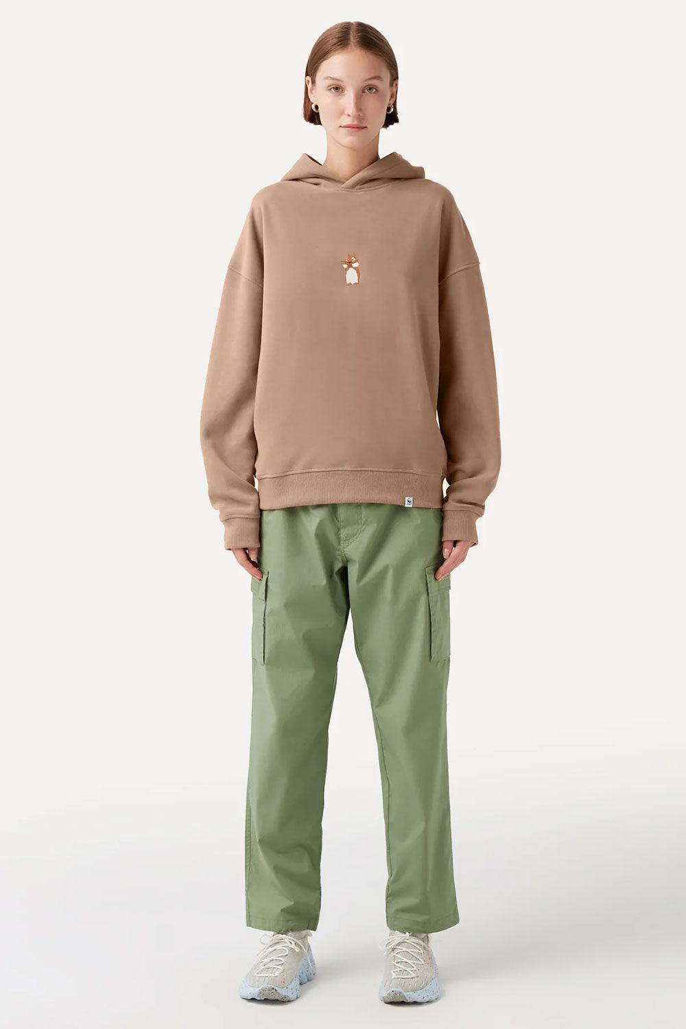 WWF Market-Sincap Hoodie - Açık Kahverengi-Sweatshirts & Hoodies-7-fleurdirect.live
