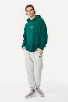 WWF Market-Sincap Hoodie - Nefti Yeşil-Sweatshirts & Hoodies-5-fleurdirect.live