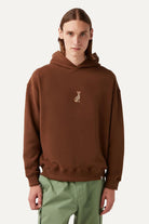 WWF Market-Yaban Tavşanı Hoodie - Kahverengi-Sweatshirts & Hoodies-3-fleurdirect.live