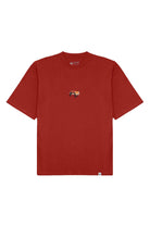 WWF Market-Yavru Kızıl Panda Oversize T-shirt - Kiremit-T-Shirts-1-fleurdirect.live