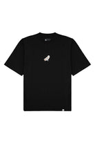 WWF Market-Yer Baykuşu Oversize T-shirt - Siyah-T-Shirts-1-fleurdirect.live