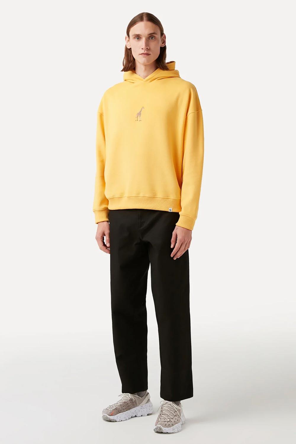 WWF Market-Zürafa Hoodie - Sarı-Sweatshirts & Hoodies-7-fleurdirect.live