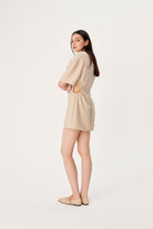 Wabi Sabi-Dorato Bej Elbise-Elbise-6-fleurdirect.live