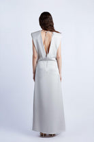 Wabi Sabi-Ws X Mag Bej Aries Maxi Elbise-Elbise-5-fleurdirect.live