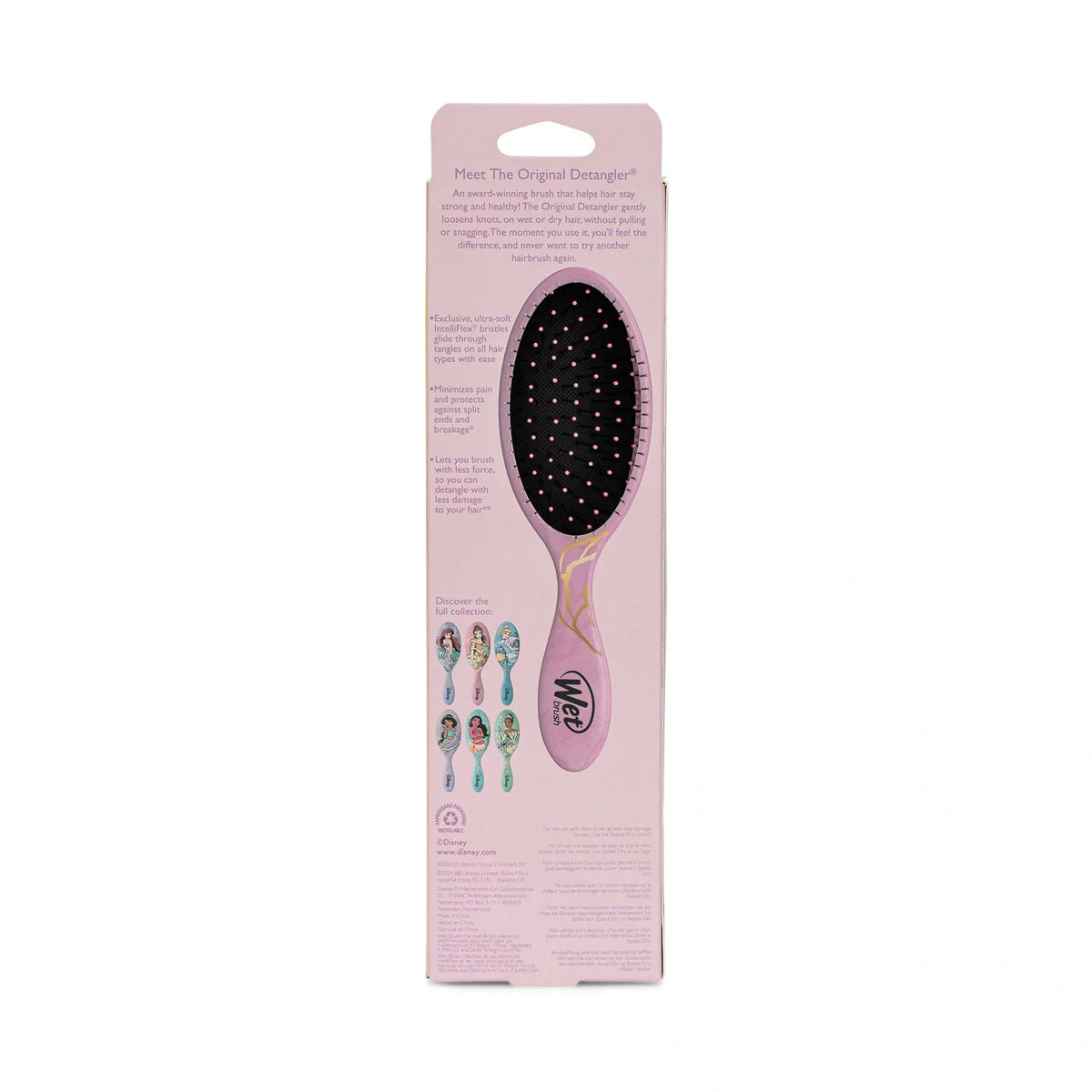 Wet Brush Disney Elegant Princess Dolaşık Açıcı Saç Fırçası Bell