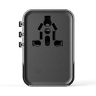 Wi-Ua006 Tr/Us/Uk/Au/Eu Uyumlu 2500W 45W Gan Universal Seyahat Adaptörü