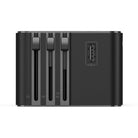 Wi-Ua006 Tr/Us/Uk/Au/Eu Uyumlu 2500W 45W Gan Universal Seyahat Adaptörü