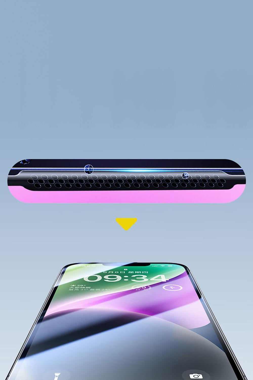 Mavi Işık Filtreli Parlama Önleyici Ekran Koruyucu, Iphone 14 Plus - 2