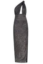 Yasemin Karagülle-Convertible Dress Silver-Elbise-1-fleurdirect.live