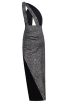 Yasemin Karagülle-Convertible Dress Silver-Elbise-2-fleurdirect.live