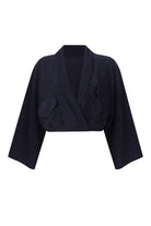 Yasemin Karagülle-Frosty Shirt/Navy-Gömlek-1-fleurdirect.live