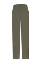 Yasemin Karagülle-Tracy Pants Khaki-Kumaş Pantolon-2-fleurdirect.live