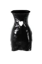 Yelda Alatekin-His Heart Black Mini Dress-Elbise-6-fleurdirect.live