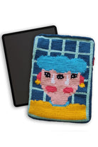 Zone Design Store-El Örgüsü Tablet - Laptop Kılıfı - Kafalar Karışık-Case-1-fleurdirect.live