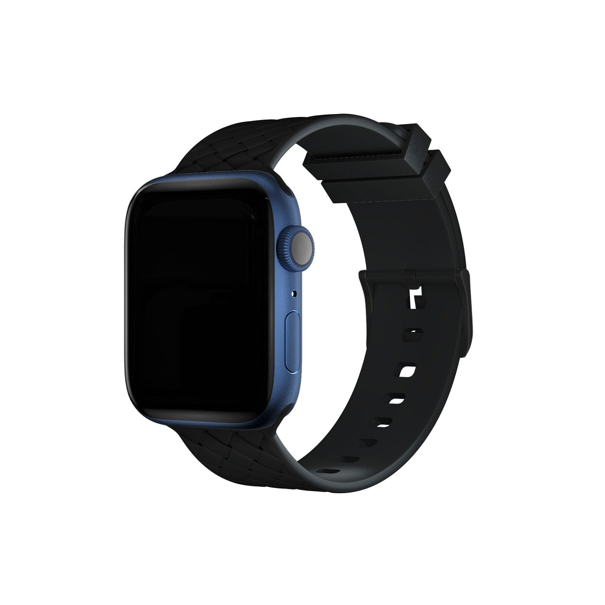 Apple Watch Uyumlu Bias Silikon Loop Kordon Coal Black