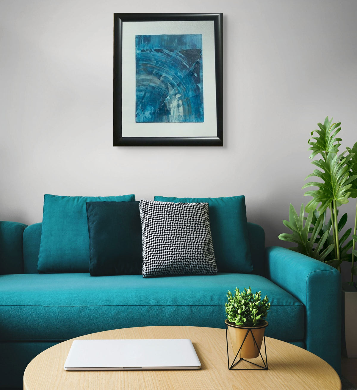 Ege Ruhu 6 – 25 X 30 Cm Çerçeveli El Yapımı Akrilik Tablo | Es Artisan Studio