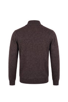 Erkek Relaxed Fit Zipper Mock Turtleneck