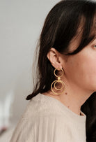 Morning Blue-Circles Earrings-Küpe-2-fleurdirect.live