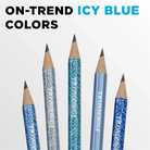 Dixon Ticonderoga The World'S Best Pencil Arctic Blue ( Soft ) 10'Lu Kurşun Kalem