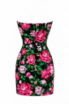 Floral Sequin Mini Dress