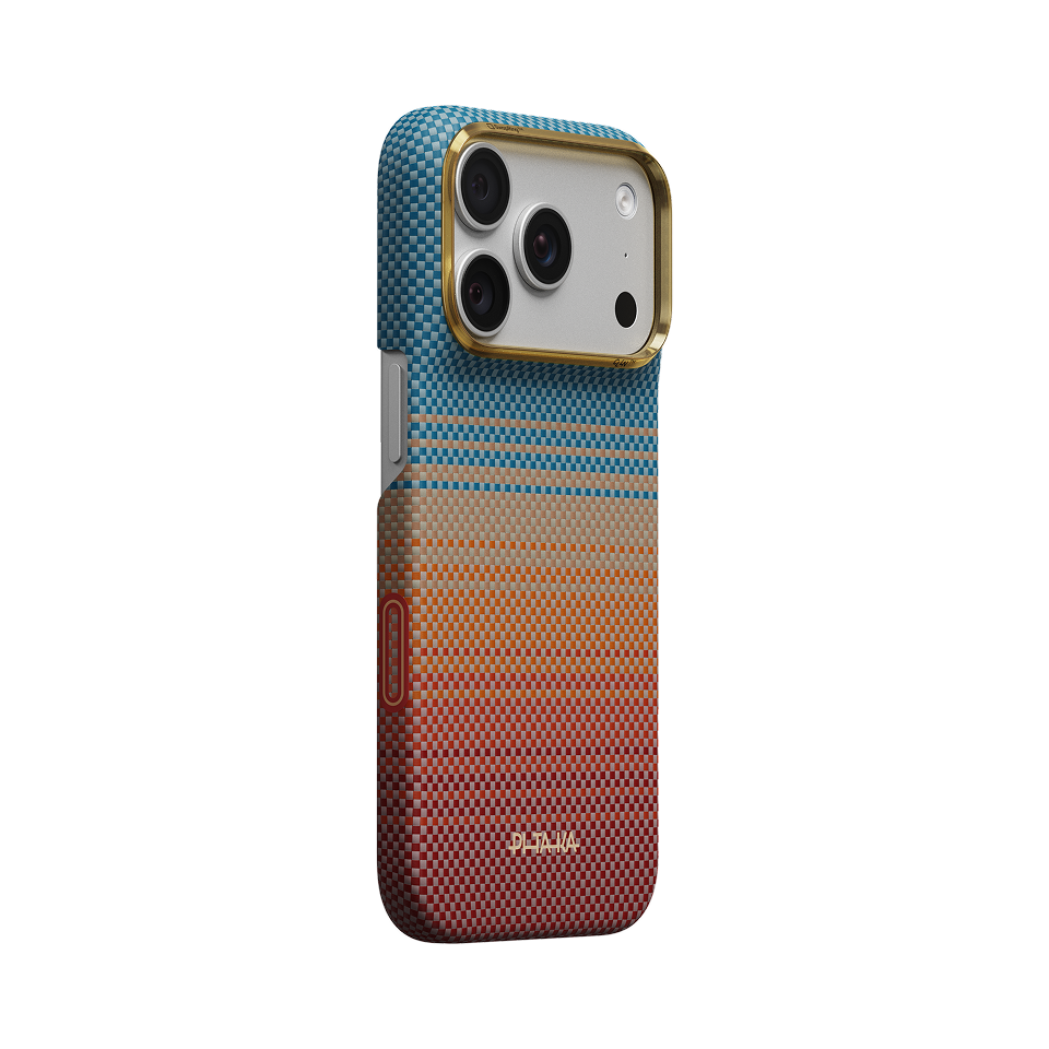 Iphone 18 Pro Karbon Kılıf Magsafe Uyumlu Aramid Fiber - Edge California Dream-01
