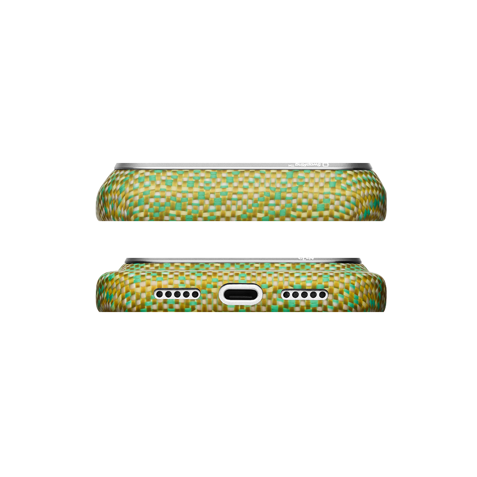 Iphone 18 Pro Max Karbon Kılıf Magsafe Uyumlu Aramid Fiber - Edge Surging Awn