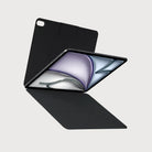Ipad Air 11 M4 / M3 / M2 Kılıf Folio 3 Siyah, Kalem Bölmeli Standlı
