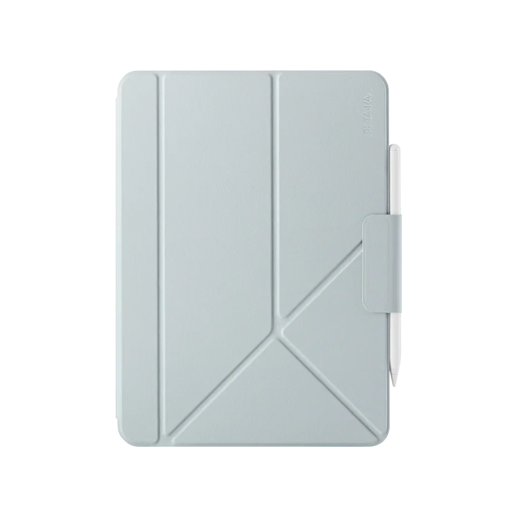Ipad Air 11 M4 / M3 / M2 Kılıf Folio 3 Açık Mavi, Kalem Bölmeli Standlı