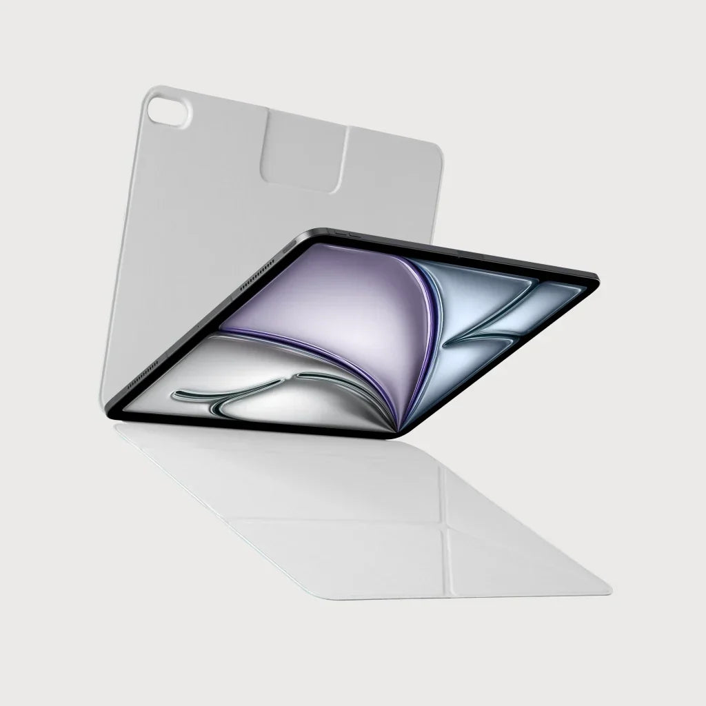 Ipad Air 11 M4 / M3 / M2 Kılıf Folio 3 Açık Mavi, Kalem Bölmeli Standlı