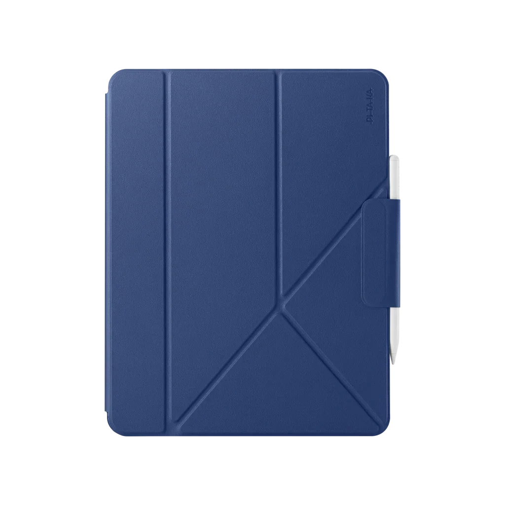 Ipad Pro 13 M5 / M4 Kılıf Folio 3 Gece Mavisi, Kalem Bölmeli Standlı