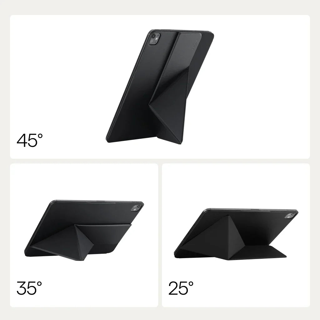 Ipad Pro 11 M5 / M4 Kılıf Folio 3 Siyah, Kalem Bölmeli Standlı
