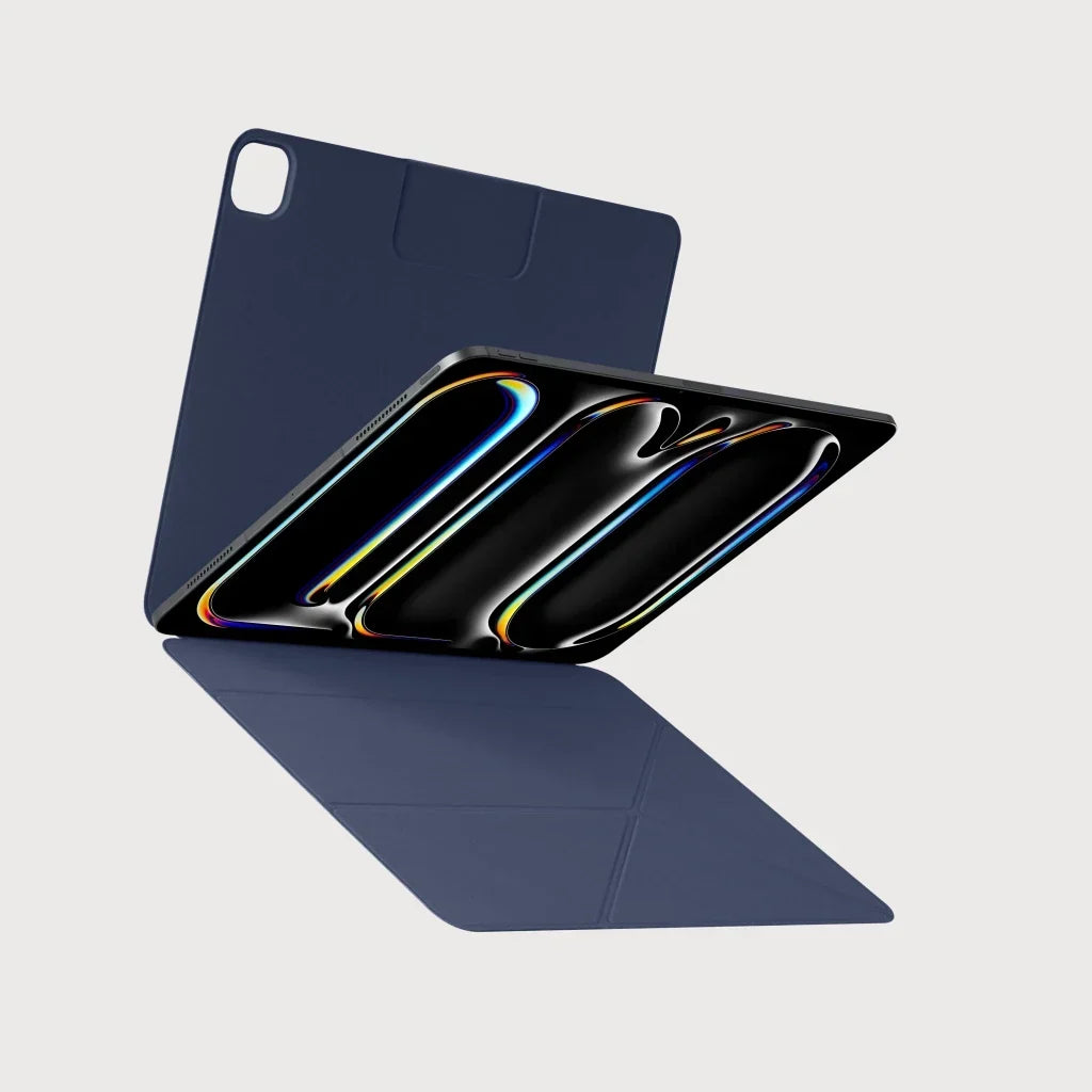 Ipad Pro 13 M5 / M4 Kılıf Folio 3 Gece Mavisi, Kalem Bölmeli Standlı