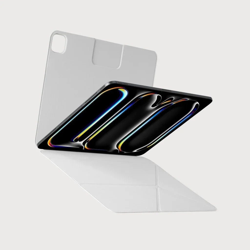 Ipad Pro 11 M5 / M4 Kılıf Folio 3 Beyaz, Kalem Bölmeli Standlı