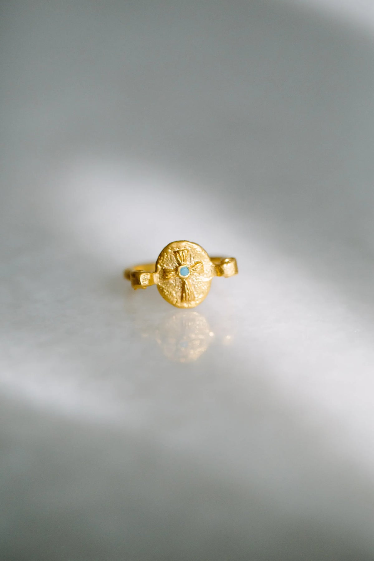 Solenne Yüzük - Turquoise Blue