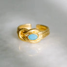 Theodora Yüzük - Turquoise Blue