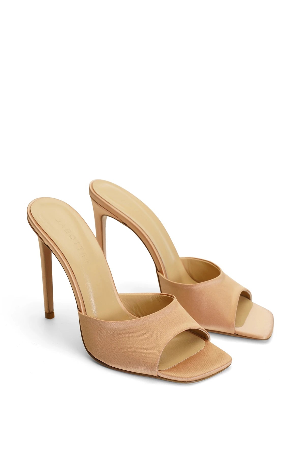 Malvina Saten 10 Cm Topuklu Terlik
