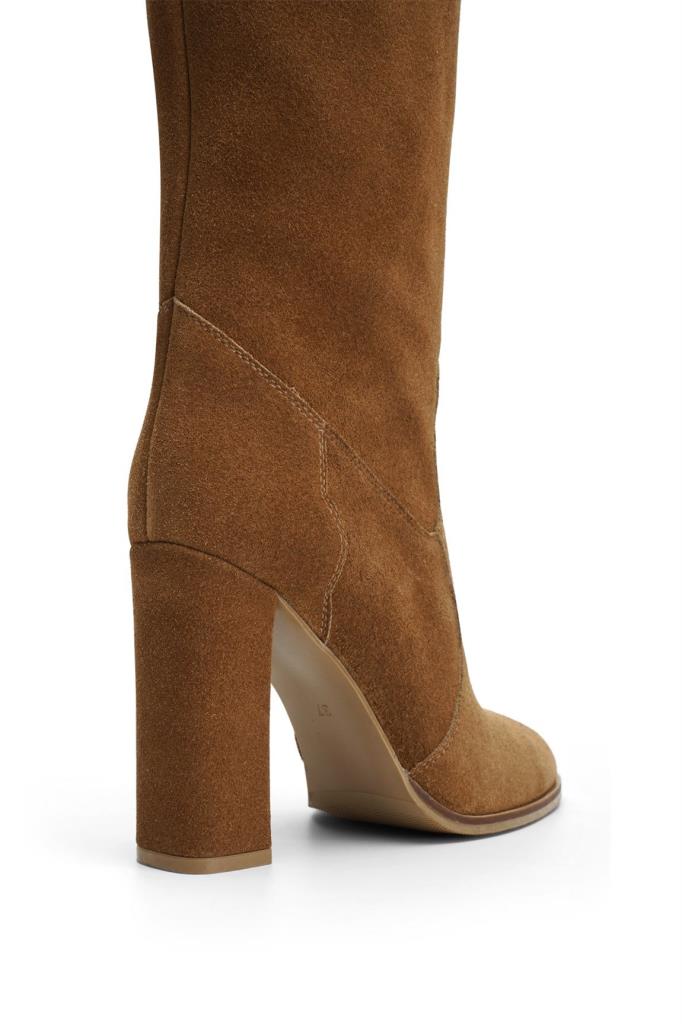 Westy Süet 10 Cm Topuklu Çizme