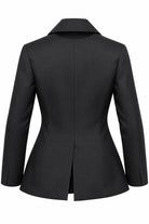 Lace-Up Tailored Jacket