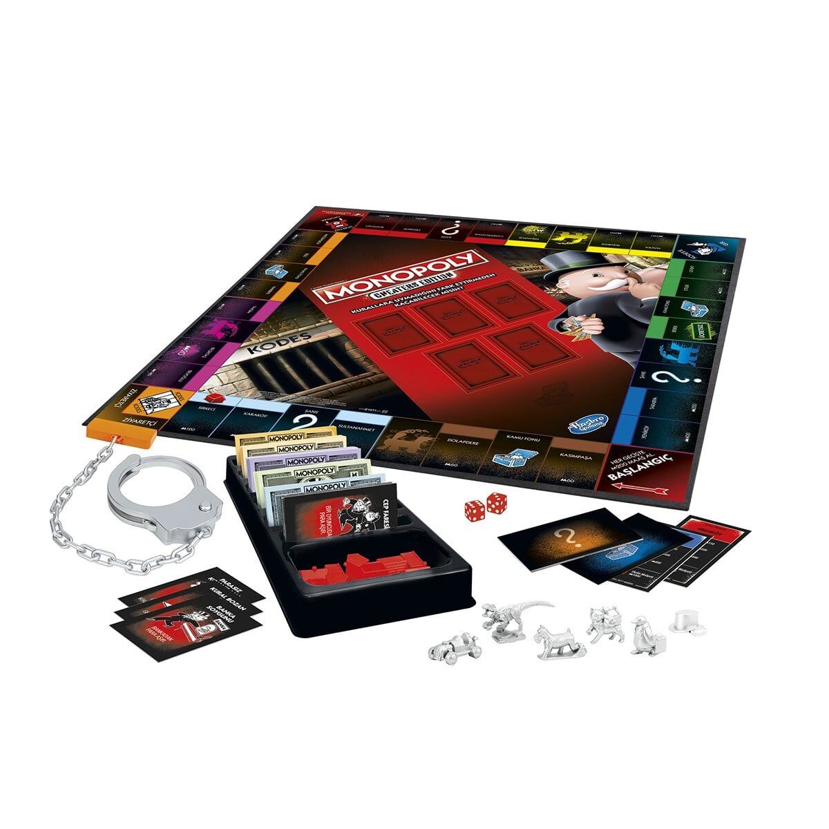 E1871 Hasbro Gaming - Monopoly Cheaters Edition +8 Yaş
