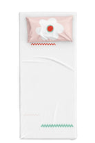Big Flower Pamuk Saten Pembe Bebek Çarşaf Seti 80x140 Cm - 2