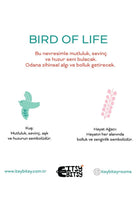 Bird Of Life Pamuk Saten Mint Yeşili Bebek Çarşaf Seti 80x140 Cm - 5