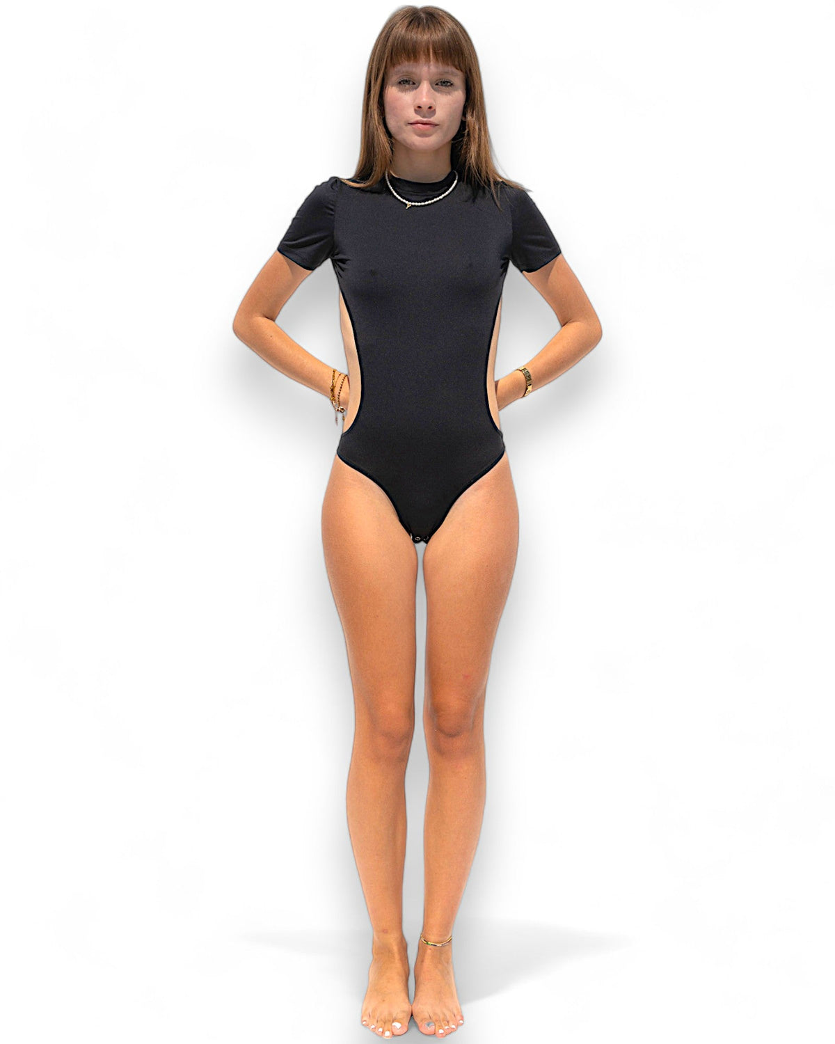 Black' Raya Bodysuit - 0